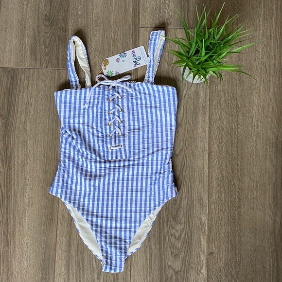 Show Me Your MuMu Other - Show Me Your Mumu Lucia Nautical Stripe Swim Small